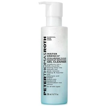 Peter Thomas Roth | Water Drench Hyaluronic Cloud Makeup Removing Gel Cleanser, 6.7-oz.,商家Macy's,价格¥240
