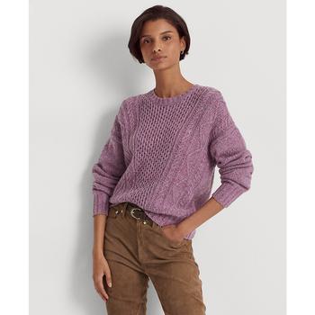女装拉夫·劳伦, Ralph Lauren | Wool-Blend Sweater商品图片 