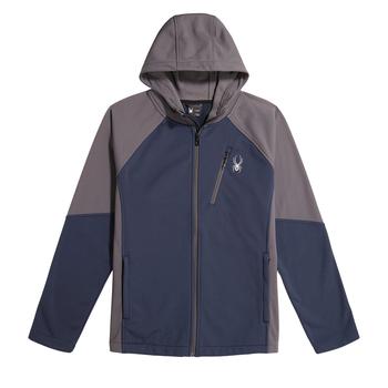 推荐Spyder Men's Mendoza Full Zip Softshell Jacket商品