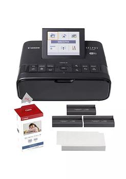 商品Selphy Cp1300 Compact Photo Printer Black + Kp-108in Selphy Color Ink Set图片