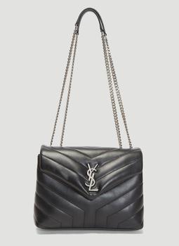 推荐Y-Quilted Lou Lou Bag in Black商品