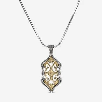 Konstantino | Konstantino 18K Yellow Gold and Sterling Silver, Pendant Necklace C-MEKJ610-130,商家Premium Outlets,价格¥3732