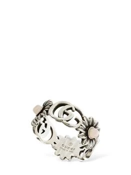 Gucci | Double G Flower Ring W/ Mother Of Pearl,商家LUISAVIAROMA,价格¥3072