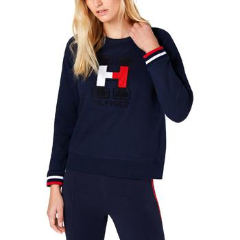推荐Tommy Hilfiger Sport Womens Logo Contrast Trim Sweatshirt商品