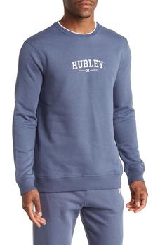 Hurley | Dropout Ivy League Fleece Pullover商品图片,5.7折