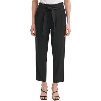 Calvin Klein | Calvin Klein Womens Tech Belted Paperbag Ankle Pants商品图片,5折, 独家减免邮费