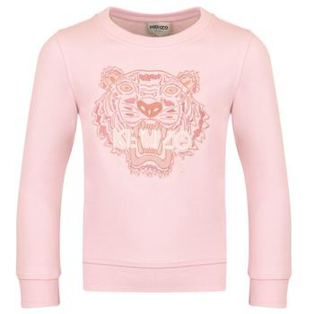 商品Basic Pale Pink Tiger Logo Sweatshirt图片