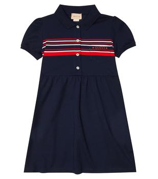 商品Gucci | Jacquard cotton piqué polo dress,商家MyTheresa,价格¥2907图片
