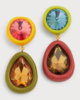 推荐Crystal Double Drop Earrings商品