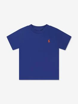 Ralph Lauren | Baby Boys Logo T-Shirt in Blue 额外8折, 额外八折
