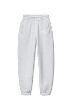 Alexander Wang | PUFF LOGO SWEATPANT IN STRUCTURED TERRY商品图片 