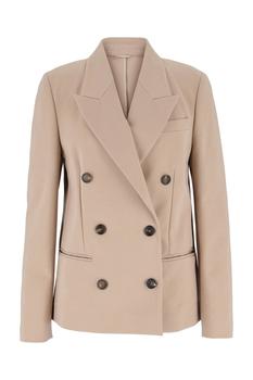 brunello cucinelli jacket, Brunello Cucinelli | Brunello Cucinelli Double-Breasted Jacket商品图片 8.1折