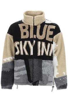 推荐Blue sky inn fleece blouson with jacquard logo商品