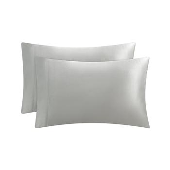 Juicy Couture | 100% Polyester Satin 2 Piece Pillow Case Set, Standard商品图片,额外7折, 额外七折