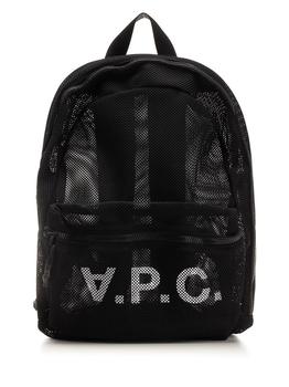 PRIVATE WHITE V.C., A.P.C. | A.P.C. V.P.C Logo-Printed Zipped Mesh Backpack商品图片 9.1折