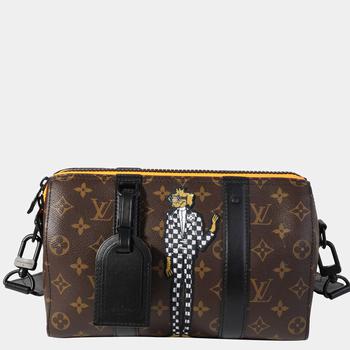 路易威登包, [二手商品] Louis Vuitton | Louis Vuitton Monogram Canvas Cowhide Leather Zoom With Friends City Keepall Bag商品图片 