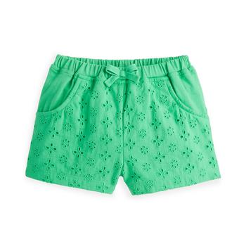 First Impressions | Baby Girls Eyelet Shorts, Created for Macy's商品图片,3.9折