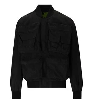 Diesel | Diesel J Stain Short Black Bomber Jacket 6.7折