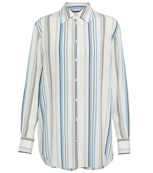 Loro Piana | Idelle条纹真丝衬衫商品图片,