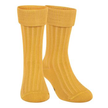 推荐Ribbed socks in yellow商品