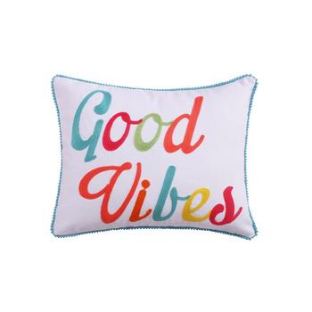 Majestic Home Pet, Levtex | Home Majestic Good Vibes Decorative Pillow, 14" x 18"商品图片 7.9折×额外7.5折, 额外七五折