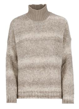 Woolrich | Woolrich High-Neck Striped Long Sleeved Sweater商品图片,8.1折