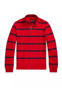 商品Ralph Lauren | Boys 8-20 Striped Cotton Interlock Pullover Sweatshirt,商家Belk,价格¥259图片