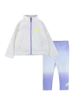 NIKE | Baby Girls Printed Club Zip Jacket and Leggings Set商品图片,5.2折