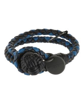 商品Intrecciato Knot Leather Bracelet图片