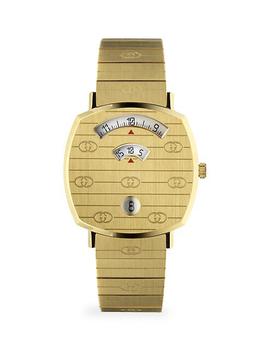 推荐Grip GG Yellow Gold PVD Bracelet Watch商品