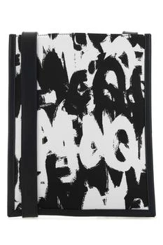 Alexander McQueen | Alexander McQueen Graffiti-Printed Open Top Shoulder Bag 5.4折, 独家减免邮费