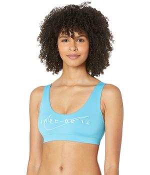 NIKE | Multi Logo Scoop Neck Bikini Top商品图片,3.7折