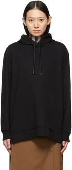 Burberry | Black Oversized Aurore Hoodie 