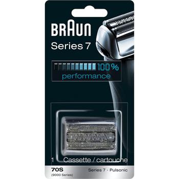 商品Braun Series 7 70S Electric Shaver Head Replacement Cassette – Silver,商家Amazon US editor's selection,价格¥251图片