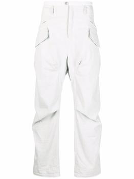 推荐Stone Island Men's  Grey Polyamide Pants商品