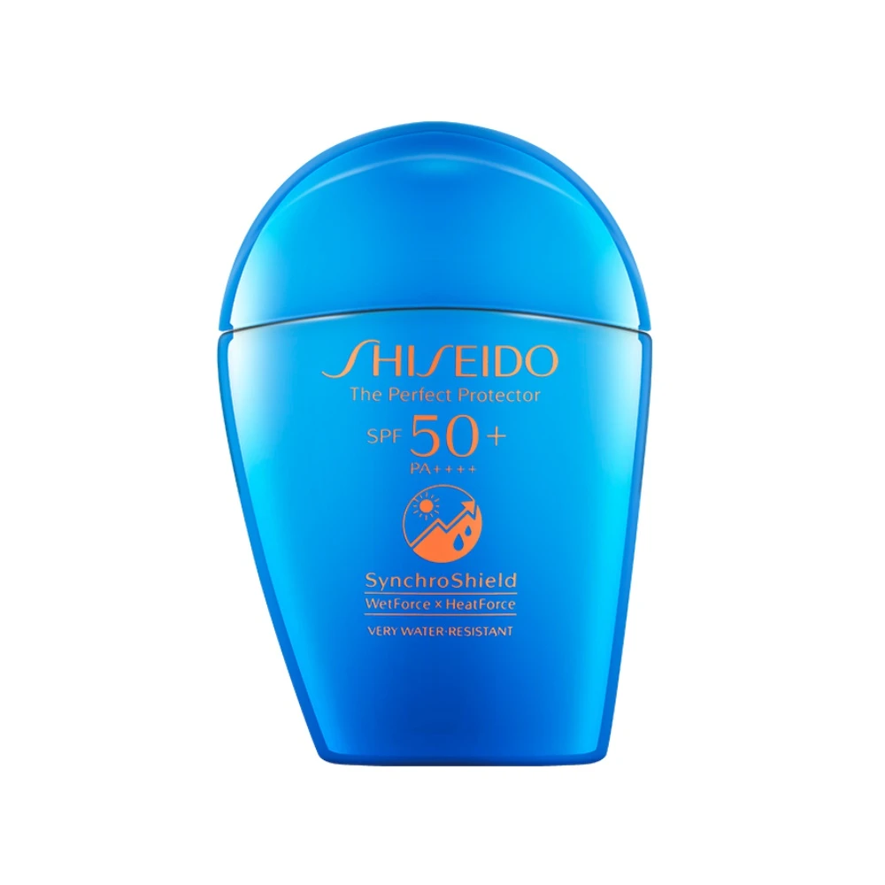 Shiseido | 【包邮包税】Shiseido/资生堂蓝胖子新艳阳夏臻效水动力防晒50ml防水防汗 15678,商家Brilliant Beauty,价格¥132