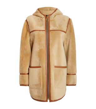 sandro外套, Sandro | Shearling Hooded Coat商品图片 