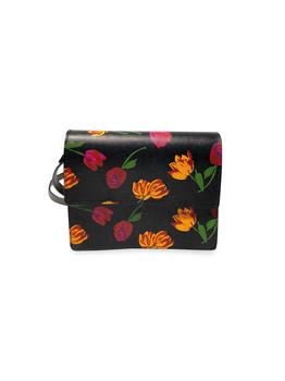 ganni包, [二手商品] Ganni | Ganni Gallery Crossbody Bag In Floral Print Leather商品图片 