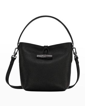 推荐Roseau Essential Leather Bucket Bag商品