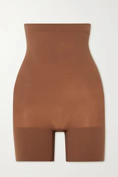 SKIMS | Everyday Sculpt 高腰中长塑形短裤 (颜色：jasper）,商家NET-A-PORTER,价格¥258