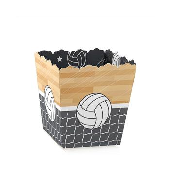 商品Bump, Set, Spike - Volleyball - Party Mini Favor Boxes - Baby Shower or Birthday Party Treat Candy Boxes - Set of 12图片