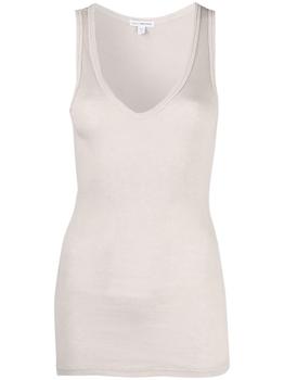 James Perse | JAMES PERSE U-neck sleeveless top商品图片,7.6折×额外9折, 额外九折