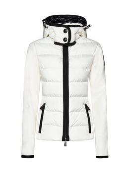 Moncler | Moncler Grenoble Logo Patch Zip-Up Hooded Jacket商品图片,6.9折