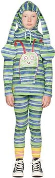 CHOPOVA LOWENA | SSENSE Exclusive Kids Green & Blue Funny Bug Costume 3.0折