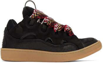 浪凡男鞋, Lanvin | Black Curb Sneakers商品图片 额外8.5折, 额外八五折