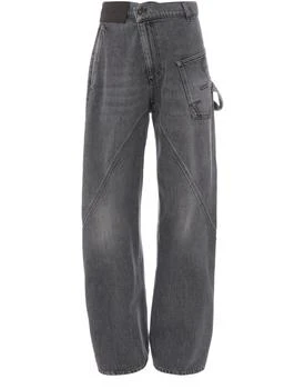 推荐Twisted Workwear Denim Jeans商品