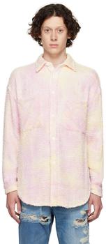 product Pink & Yellow Cotton Shirt image