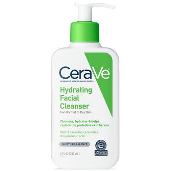 CeraVe | Hydrating Facial Cleanser商品图片,满三免一, 独家减免邮费, 满免