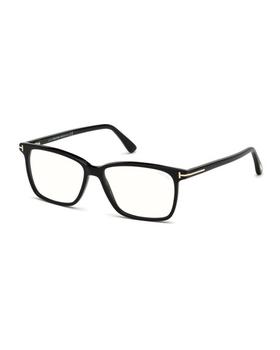 tom ford墨镜上海, Tom Ford | Square Acetate Optical Glasses, Black商品图片 