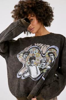 urban outfitter, Urban Outfitters | The Who Overdyed Pullover Sweatshirt商品图片 5折×额外9.5折, 额外九五折